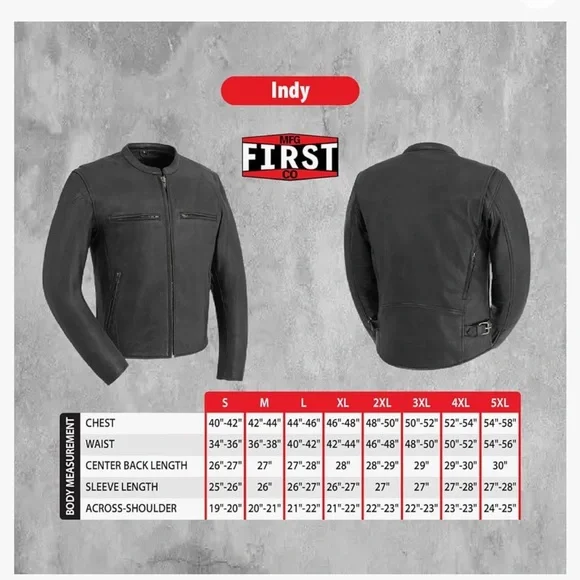 First classic leather jacket NWT - Picture 6 of 14